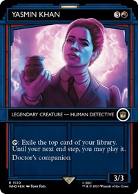 Yasmin Khan (Showcase) (Surge Foil) (1130) [Universes Beyond: Doctor Who]