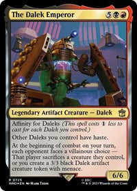 The Dalek Emperor (Surge Foil) (725) [Universes Beyond: Doctor Who]