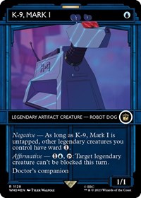 K-9, Mark I (Showcase) (Surge Foil) (1128) [Universes Beyond: Doctor Who]