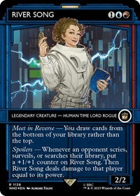 River Song (Showcase) (Surge Foil) (1138) [Universes Beyond: Doctor Who]