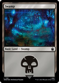 Swamp (1161) (Surge Foil) (1161) [Universes Beyond: Doctor Who]