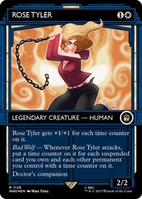 Rose Tyler (Showcase) (Surge Foil) (1126) [Universes Beyond: Doctor Who]