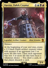 Davros, Dalek Creator (Surge Foil) (606) [Universes Beyond: Doctor Who]