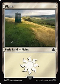 Plains (1156) (Surge Foil) (1156) [Universes Beyond: Doctor Who]