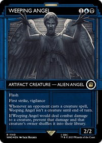 Weeping Angel (Showcase) (Surge Foil) (1140) [Universes Beyond: Doctor Who]