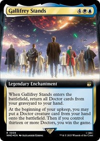 Gallifrey Stands (Extended Art) (Surge Foil) (1009) [Universes Beyond: Doctor Who]