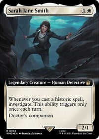 Sarah Jane Smith (Extended Art) (Surge Foil) (938) [Universes Beyond: Doctor Who]