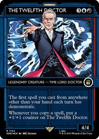 The Twelfth Doctor (Showcase) (Surge Foil) (1154) [Universes Beyond: Doctor Who]