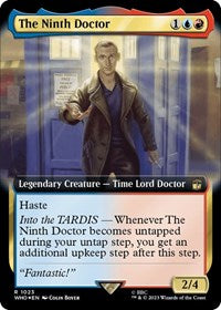 The Ninth Doctor (Extended Art) (Surge Foil) (1023) [Universes Beyond: Doctor Who]