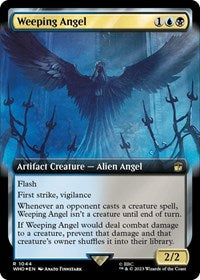 Weeping Angel (Extended Art) (Surge Foil) (1044) [Universes Beyond: Doctor Who]