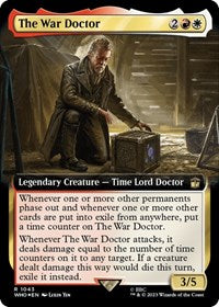 The War Doctor (Extended Art) (Surge Foil) (1043) [Universes Beyond: Doctor Who]