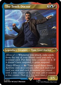 The Tenth Doctor (Display Commander) - Thick Stock (194) [Universes Beyond: Doctor Who]
