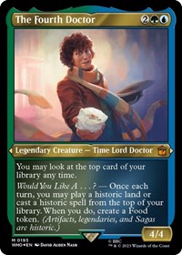 The Fourth Doctor (Display Commander) - Thick Stock (193) [Universes Beyond: Doctor Who]