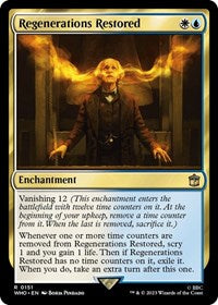 Regenerations Restored (151) [Universes Beyond: Doctor Who]
