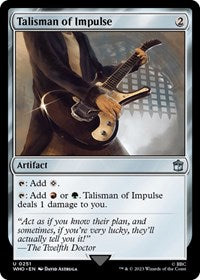 Talisman of Impulse (251) [Universes Beyond: Doctor Who]