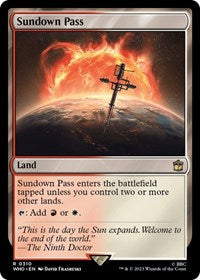 Sundown Pass (310) [Universes Beyond: Doctor Who]