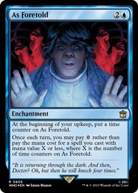 As Foretold (Surge Foil) (805) [Universes Beyond: Doctor Who]
