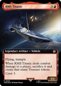 RMS Titanic (Extended Art) (Surge Foil) (980) [Universes Beyond: Doctor Who]