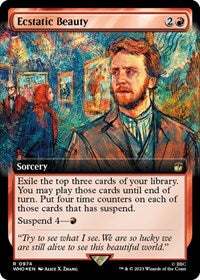 Ecstatic Beauty (Extended Art) (Surge Foil) (974) [Universes Beyond: Doctor Who]