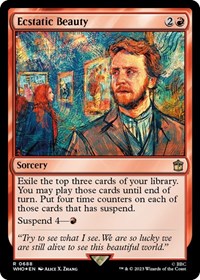 Ecstatic Beauty (Surge Foil) (688) [Universes Beyond: Doctor Who]