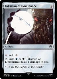 Talisman of Dominance (250) [Universes Beyond: Doctor Who]