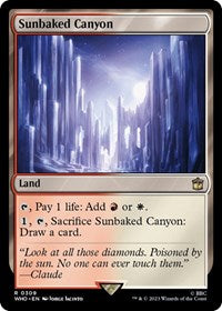 Sunbaked Canyon (309) [Universes Beyond: Doctor Who]