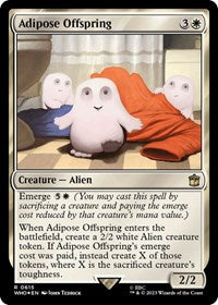 Adipose Offspring (Surge Foil) (615) [Universes Beyond: Doctor Who]