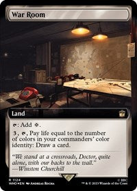 War Room (Extended Art) (Surge Foil) (1124) [Universes Beyond: Doctor Who]