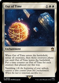 Out of Time (Surge Foil) (800) [Universes Beyond: Doctor Who]
