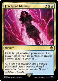 Fractured Identity (Surge Foil) (827) [Universes Beyond: Doctor Who]