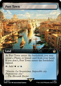 Port Town (Extended Art) (507) [Universes Beyond: Doctor Who]