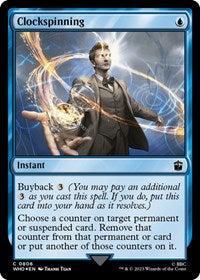 Clockspinning (Surge Foil) (806) [Universes Beyond: Doctor Who]