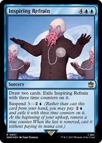 Inspiring Refrain (Surge Foil) (807) [Universes Beyond: Doctor Who]