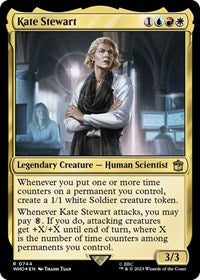 Kate Stewart (Surge Foil) (744) [Universes Beyond: Doctor Who]