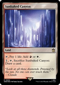 Sunbaked Canyon (Surge Foil) (900) [Universes Beyond: Doctor Who]