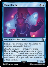 Time Beetle (Surge Foil) (663) [Universes Beyond: Doctor Who]