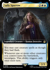 Sally Sparrow (Extended Art) (Surge Foil) (1030) [Universes Beyond: Doctor Who]