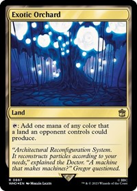 Exotic Orchard (Surge Foil) (867) [Universes Beyond: Doctor Who]