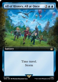All of History, All at Once (Extended Art) (352) [Universes Beyond: Doctor Who]