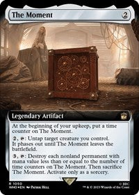 The Moment (Extended Art) (Surge Foil) (1050) [Universes Beyond: Doctor Who]