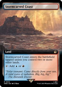 Stormcarved Coast (Extended Art) (518) [Universes Beyond: Doctor Who]