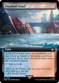 Frostboil Snarl (Extended Art) (498) [Universes Beyond: Doctor Who]