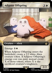 Adipose Offspring (Extended Art) (Surge Foil) (924) [Universes Beyond: Doctor Who]