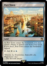 Port Town (Surge Foil) (885) [Universes Beyond: Doctor Who]
