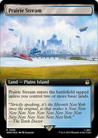 Prairie Stream (Extended Art) (Surge Foil) (1099) [Universes Beyond: Doctor Who]