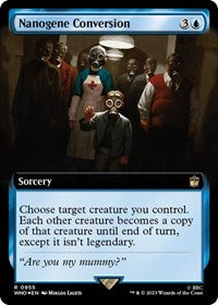 Nanogene Conversion (Extended Art) (Surge Foil) (955) [Universes Beyond: Doctor Who]