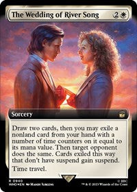 The Wedding of River Song (Extended Art) (Surge Foil) (940) [Universes Beyond: Doctor Who]
