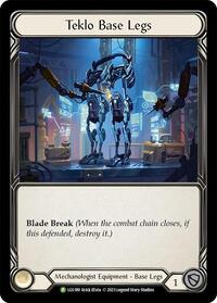 Teklo Base Legs - LGS189 (LGS189) [Flesh and Blood: Promo Cards]