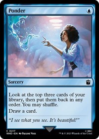 Ponder (217) [Universes Beyond: Doctor Who]