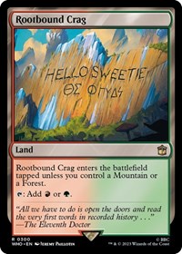 Rootbound Crag (300) [Universes Beyond: Doctor Who]